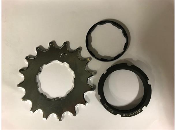 Giant Krans/drev 16T cp+loking+ washer(3.5mm) for D25